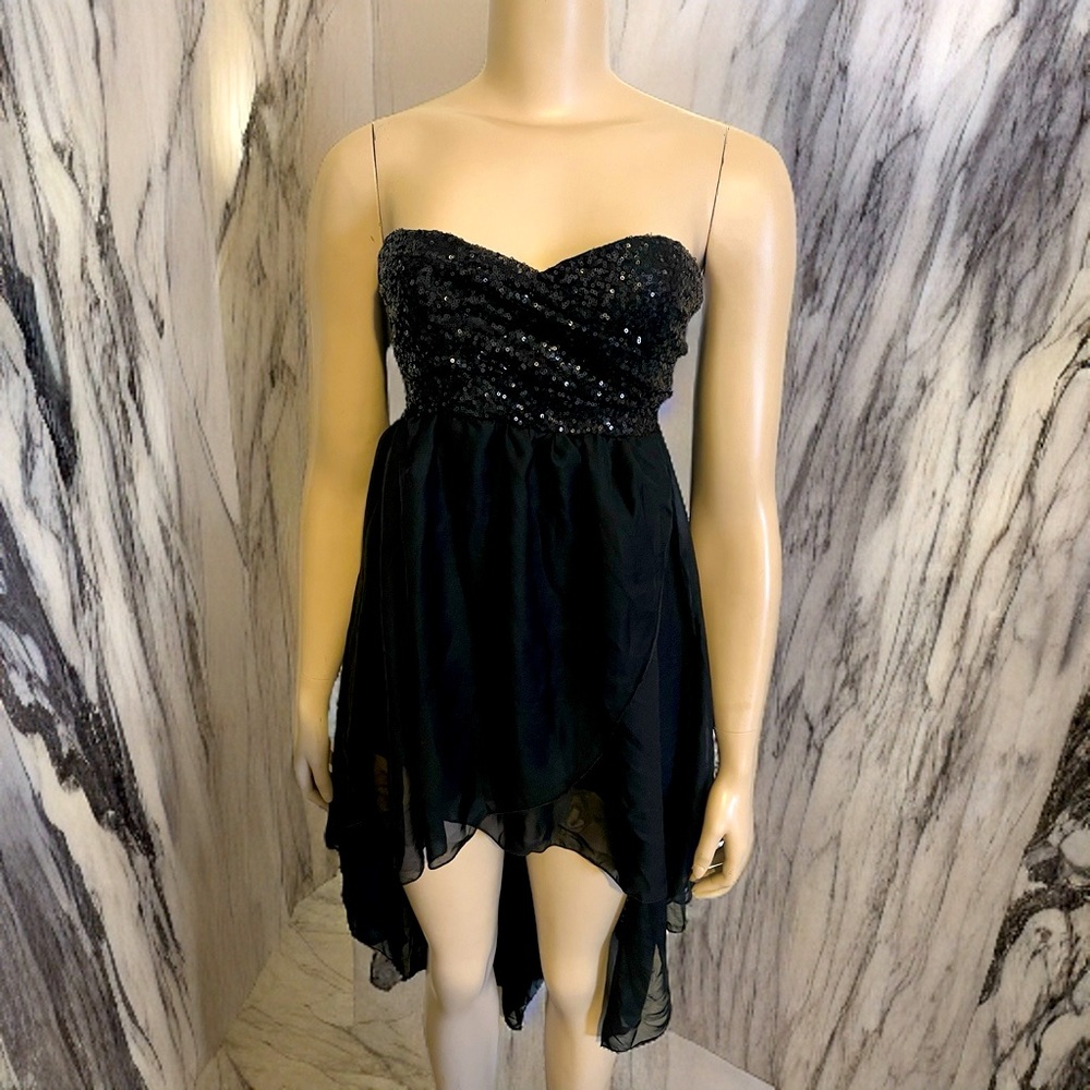 Black formal dress